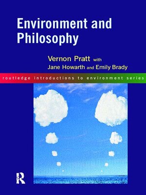 cover image of Environment and Philosophy